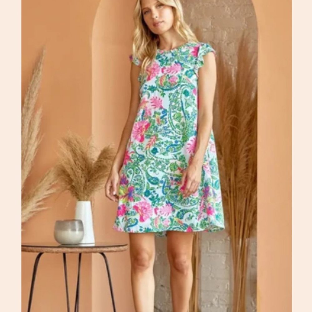 FLoral Dress Lily Inspired